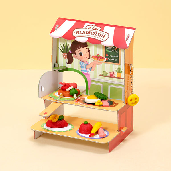[Dalimi] Dalimi Mini Dough Playset - Restaurant
