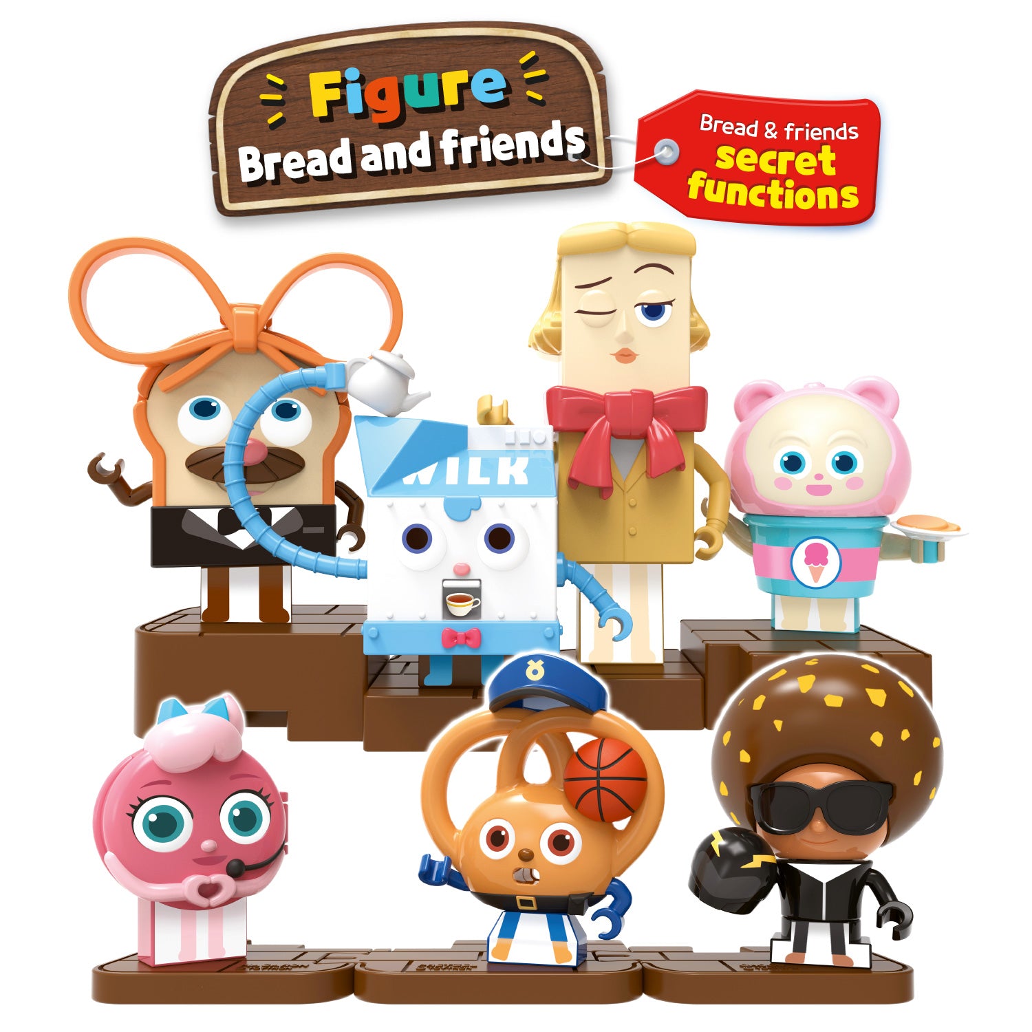 [Bread Barbershop] Surprising Feature Figure Set