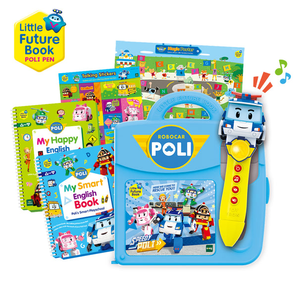 [Little Future Book] Robocar Poli Pen English Version