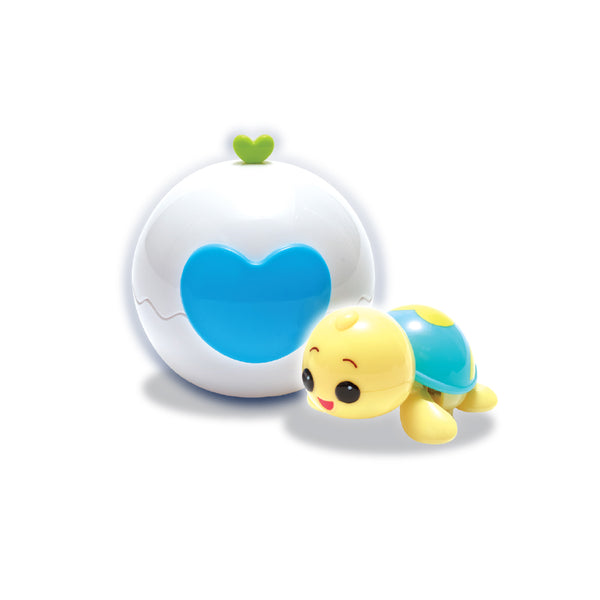 [Harp & Friends] Crawling Baby Turtle_Blue